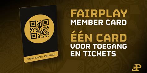 Fair Play (Member) Card.